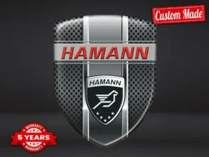 Hamann Decal Resin Premium Style High-End Vehicle Badges
